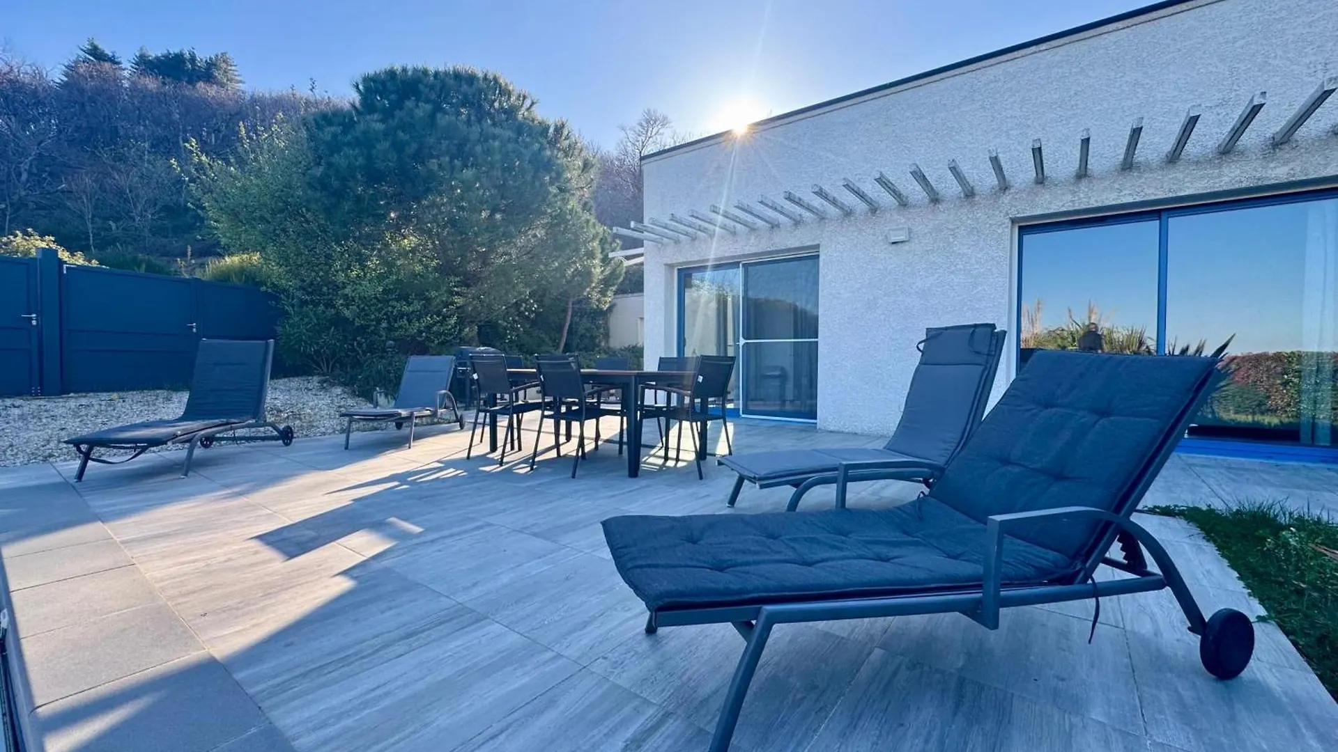 Tatil Evi Villa D'Architecte Moderne Chazeaux